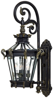 Stratford Hall Four Light Wall Mount in Heritage W/ Gold Highlights (7|8932-95)