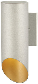 Pineview Slope One Light Outdoor Wall Mount in Sand Silver W/Gold (7|72611-295G)