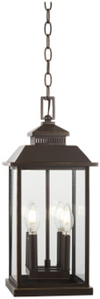 Miner'S Loft Four Light Chain Hung Lantern in Oil Rubbed Bronze W/ Gold High (7|72594-143C)