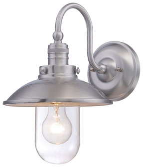 Downtown Edison One Light Wall Mount in Brushed Stainless Steel (7|71163-A144)