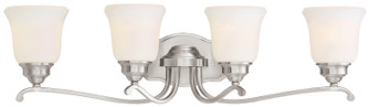 Savannah Row Four Light Bath in Brushed Nickel (7|3324-84)