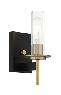 Baldwin Park One Light Bath in Coal And Soft Brass (7|2541-726)