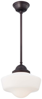 One Light Pendant in Brushed Bronze (7|2256-576)