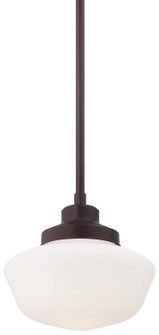 One Light Pendant in Brushed Bronze (7|2254-576)