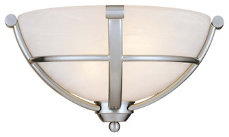 Paradox Two Light Wall Sconce in Brushed Nickel (7|1420-84)