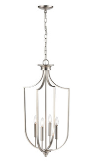 Four Light Pendant in Brushed Nickel (59|9837-BN)