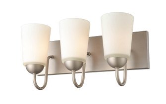 Ivey Lake Three Light Vanity in Satin Nickel (59|9813-SN)