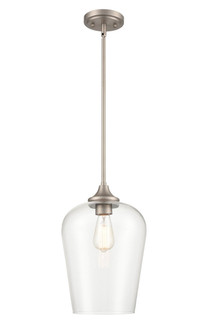 Ashford One Light Mini Pendant in Satin Nickel (59|9741-SN)