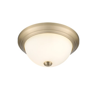 Two Light Flushmount in Modern Gold (59|4901-MG)