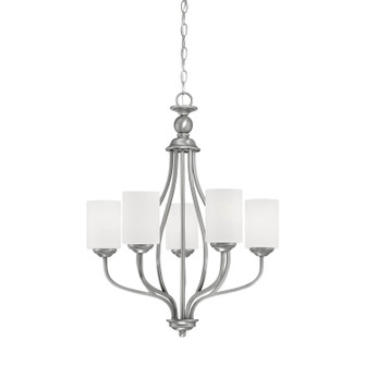 Lansing Five Light Chandelier in Brushed Pewter (59|3055-BPW)