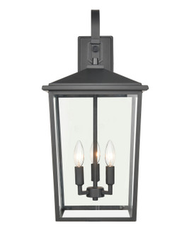 Fetterton Three Light Outdoor Hanging Lantern in Powder Coat Black (59|2974-PBK)