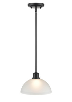 Amberle One Light Mini Pendant in Matte Black (59|2811-MB)