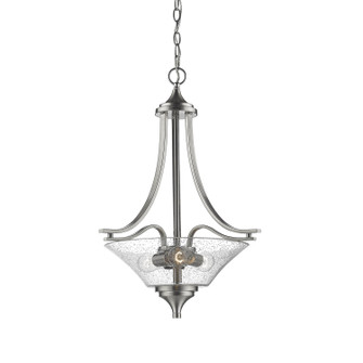 Natalie Three Light Pendant in Satin Nickel (59|1473-SN)