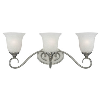 Three Light Vanity in Satin Nickel (59|1183-SN)