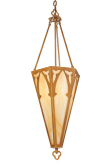 Church One Light Inverted Pendant in Sahara Gold (57|99726)