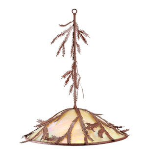 Pine Branch Three Light Pendant in Rust (57|99171)