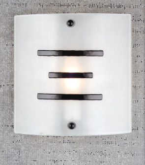 Metro Fusion One Light Wall Sconce in Nickel (57|98165)