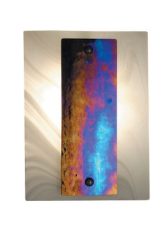 Metro One Light Wall Sconce in Nickel (57|82491)