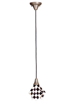 Metro Fusion One Light Mini Pendant in Nickel (57|81355)