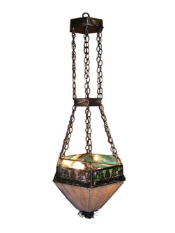 Mountain Pine Two Light Inverted Pendant in Antique Copper (57|77656)