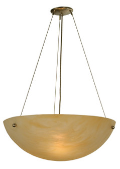 Cypola Three Light Inverted Pendant in Brushed Nickel (57|73879)