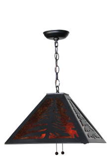 Tall Pines Two Light Pendant in Craftsman Brown (57|66895)
