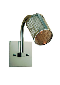 Guerlain One Light Wall Sconce in Polished Stainless Steel (57|66517)