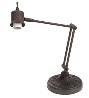 Grizzly Bear At Dawn One Light Swing Arm Table Lamp Base in Antique Copper (57|65944)