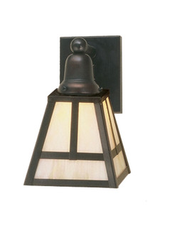 T'' Mission'' One Light Wall Sconce in Craftsman Brown (57|52446)