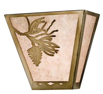 Whispering Pines Two Light Wall Sconce in Antique Copper (57|52063)