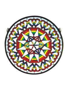 Rainbow Expression Medallion Window in Antique Copper (57|51703)