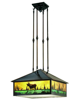 Moose Creek Three Light Pendant in Ha/Eb Craftsman (57|38681)