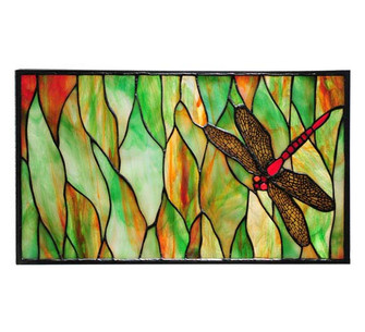 Tiffany Dragonfly Window in Orange (57|37511)