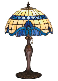 Baroque One Light Accent Lamp in Beige Lt Blue Blue (57|31201)
