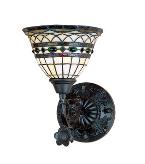 Tiffany Roman One Light Wall Sconce in Verdigris (57|27390)