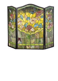 Butterfly Fireplace Screen in Craftsman Brown (57|27237)