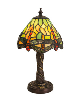 Tiffany Hanginghead Dragonfly One Light Mini Lamp in Antique Copper (57|26614)