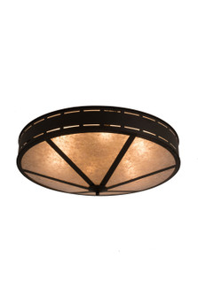 Craftsman Six Light Flushmount in Oil Rubbed Bronze (57|254942)