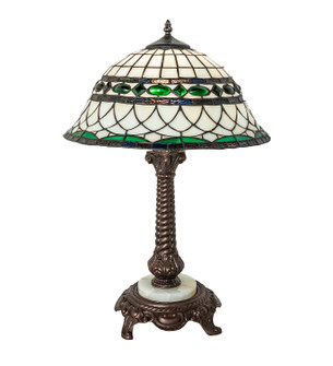 Tiffany Roman One Light Table Lamp in Mahogany Bronze (57|253640)