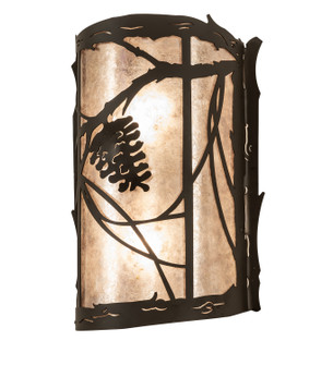 Whispering Pines One Light Wall Sconce in Oil Rubbed Bronze (57|250481)