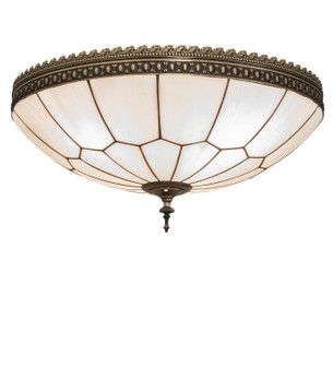 Vincent Four Light Flushmount in Antique Brass (57|249858)