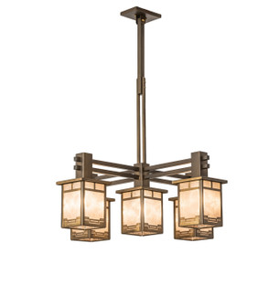 Roylance Five Light Chandelier in Antique Copper (57|247250)