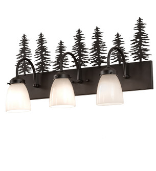 Tall Pines Three Light Vanity in Black Metal (57|244169)