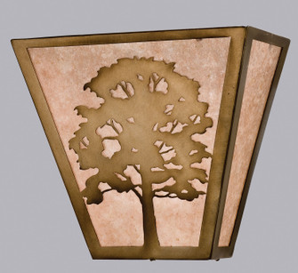 Oak Tree Two Light Wall Sconce in Antique Copper (57|23938)
