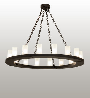 Loxley 16 Light Chandelier in Black Metal (57|239315)