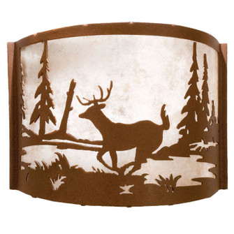 Deer Creek One Light Wall Sconce in Rust (57|23833)