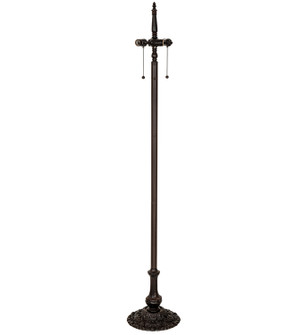 Floral Three Light Floor Base in Mahogany Bronze (57|237018)