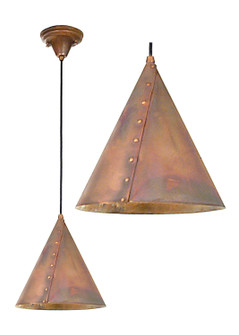 Cone One Light Pendant in Vintage Copper (57|23303)