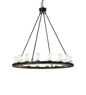 Loxley 16 Light Chandelier in Black Metal (57|230979)