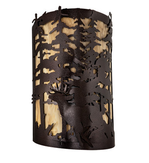 Tall Pines Two Light Wall Sconce in Copper Vein (57|229318)